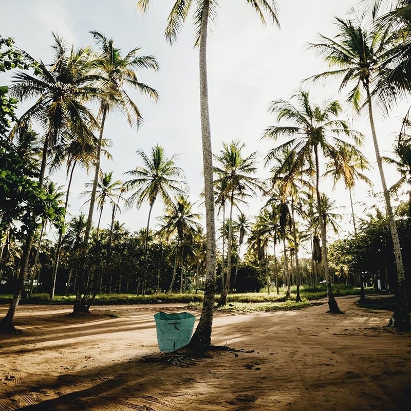 كيس حديقة كبير 53 جالون لأوراق الشجر متين قابل لإعادة الاستخدام وقابل للطي لحفظ نفايات الفناء - Image 5